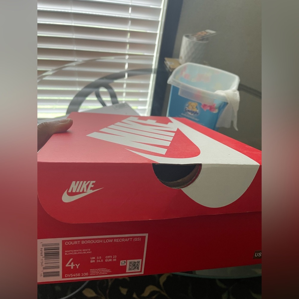 ❌TRADED🆘Nike Kids Court Borough Low Recraft GS - Picture 6 of 6